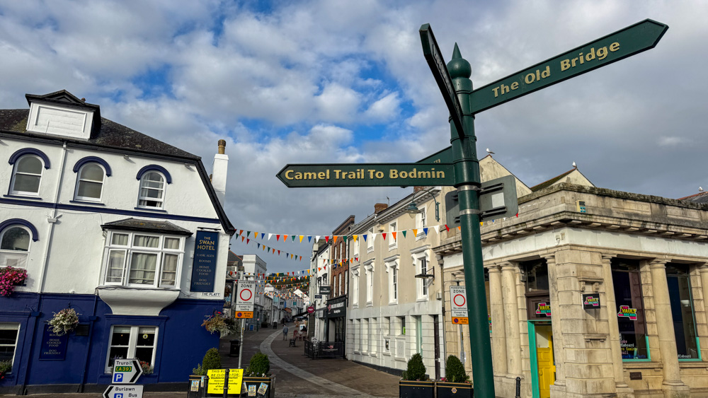 Camel Trail SIgn Wadebridge