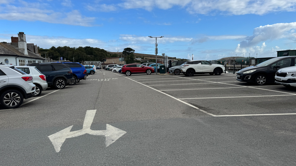 Harbour car park Padstow